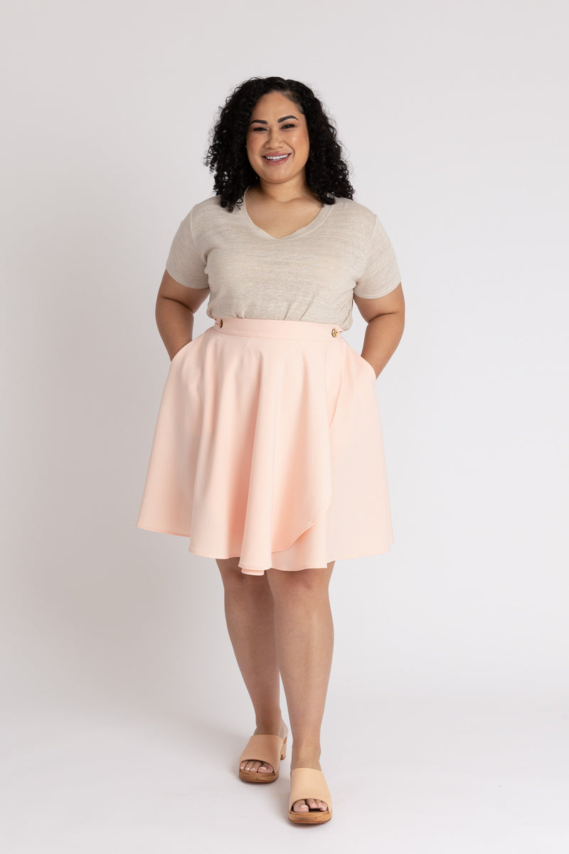 Cascade Curve skirt pattern