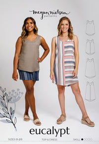 Eucalypt woven tank top & dress pattern