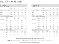 Erin maternity skirt pattern