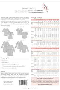 Sudley dress & blouse pattern