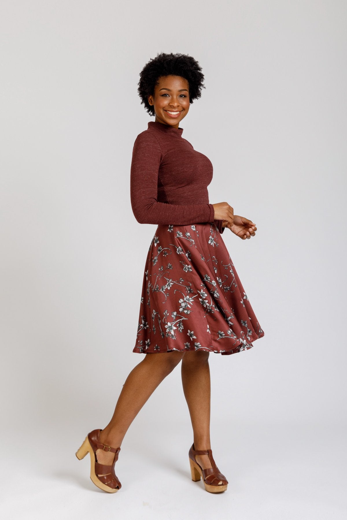 Rowan bodysuit and tee pattern