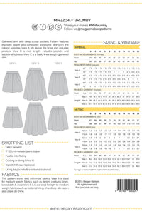 Brumby skirt pattern