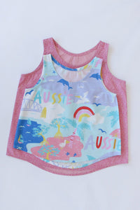 Mini Eucalypt woven tank top & dress pattern