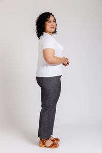 Rowan Curve bodysuit and tee pattern