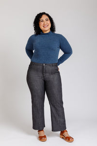 Rowan Curve bodysuit and tee pattern