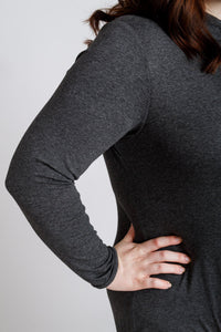 Rowan Curve bodysuit and tee pattern