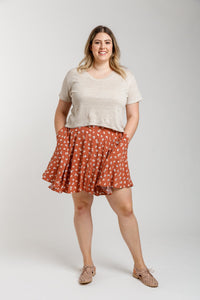 Tania Curve culottes pattern