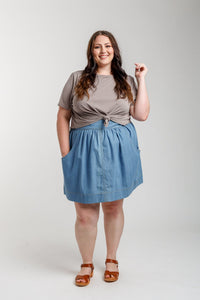 Brumby Curve skirt pattern