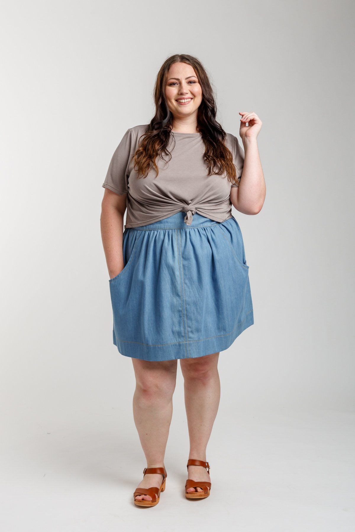 Brumby Curve skirt pattern