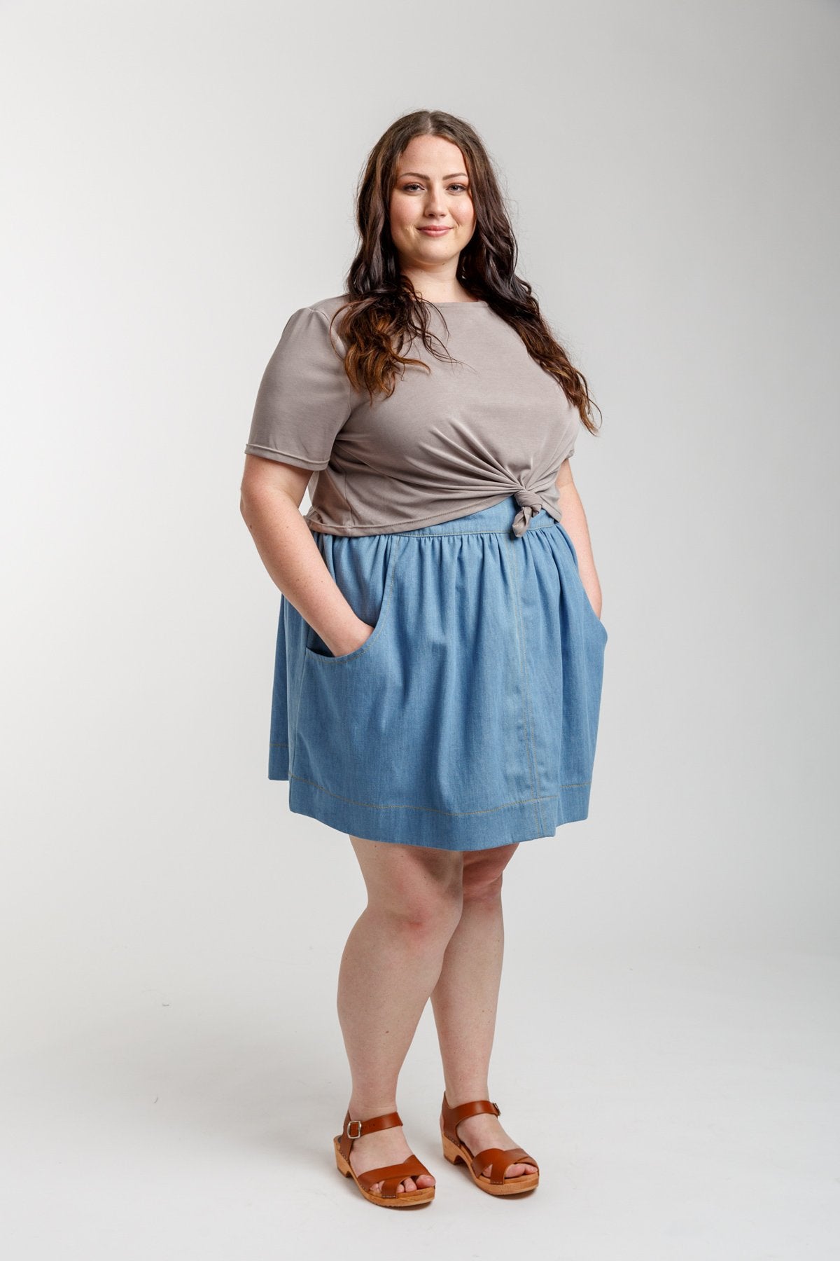 Brumby Curve skirt pattern