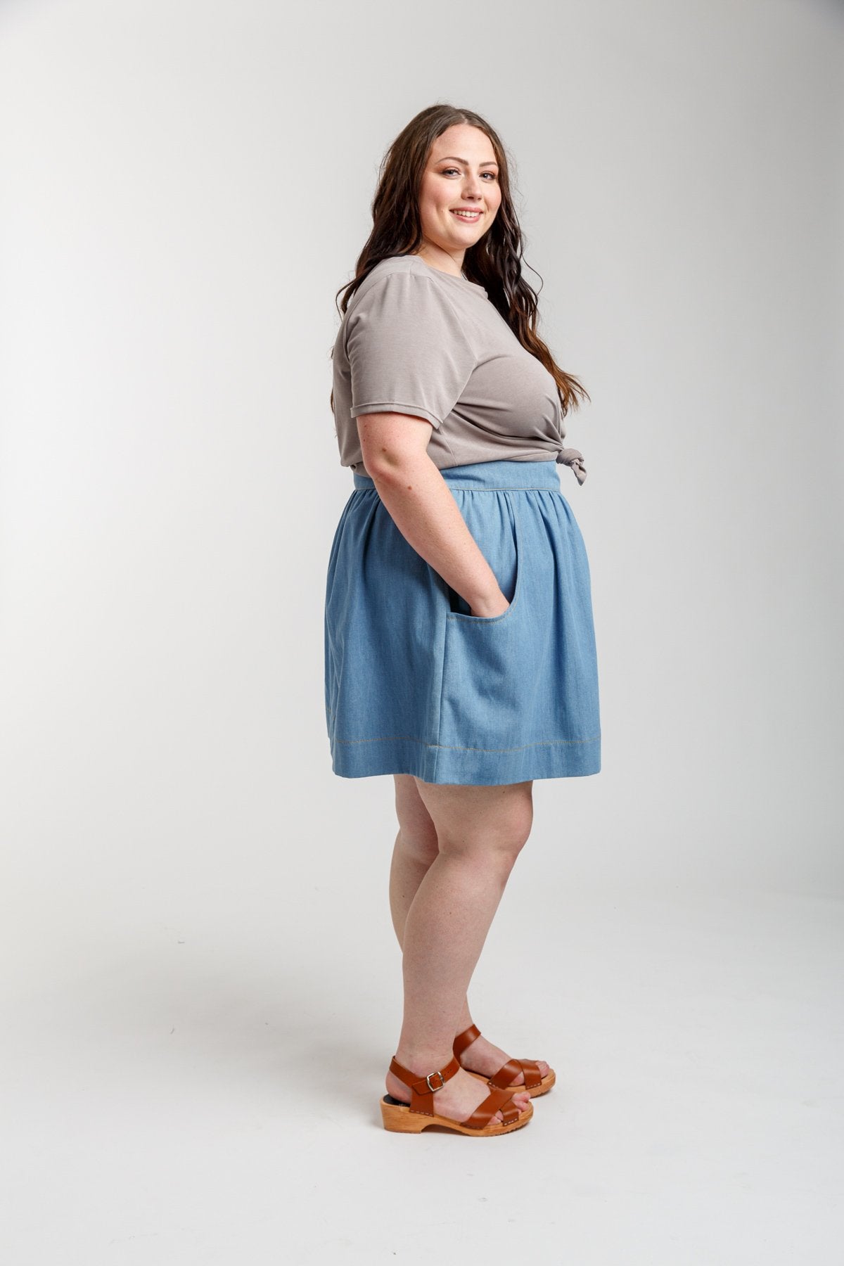 Brumby Curve skirt pattern