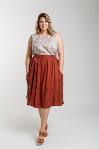 Brumby Curve skirt pattern