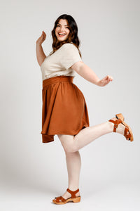 Brumby Curve skirt pattern