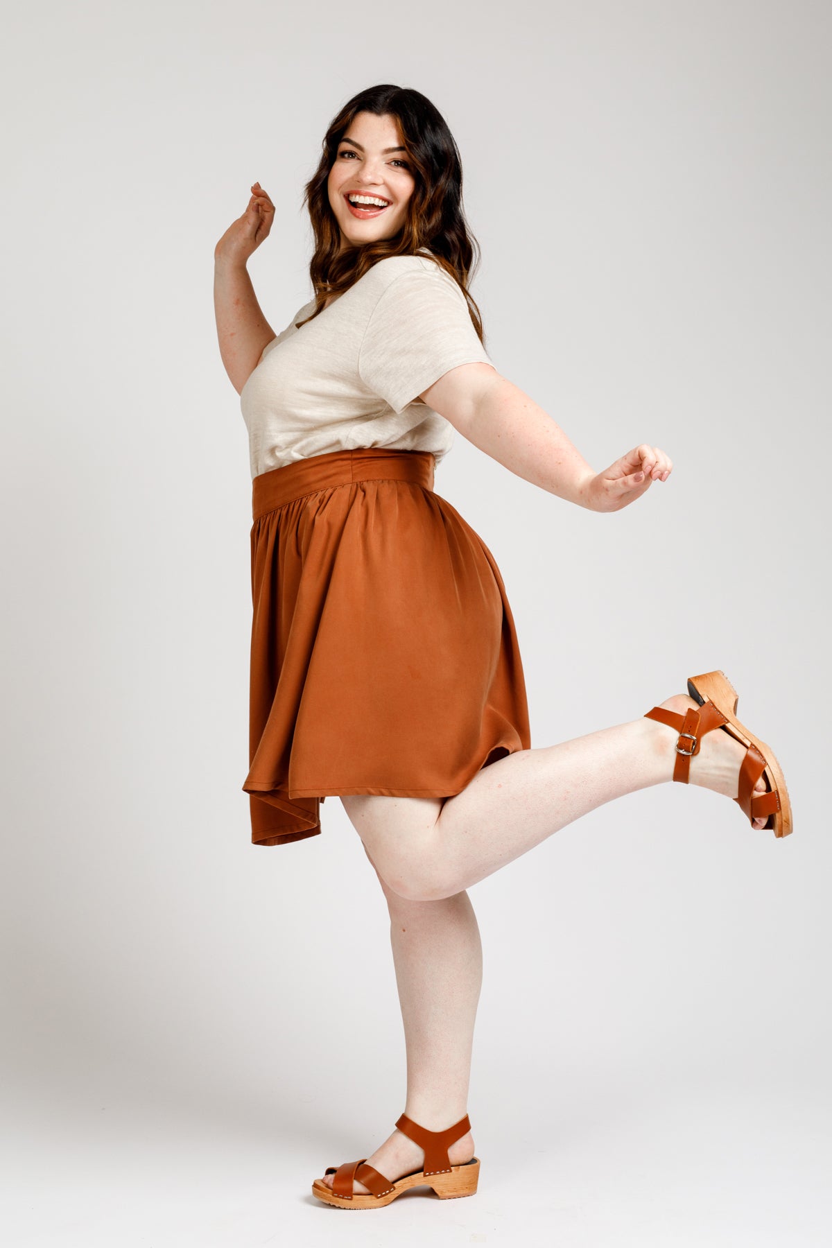 Brumby Curve skirt pattern