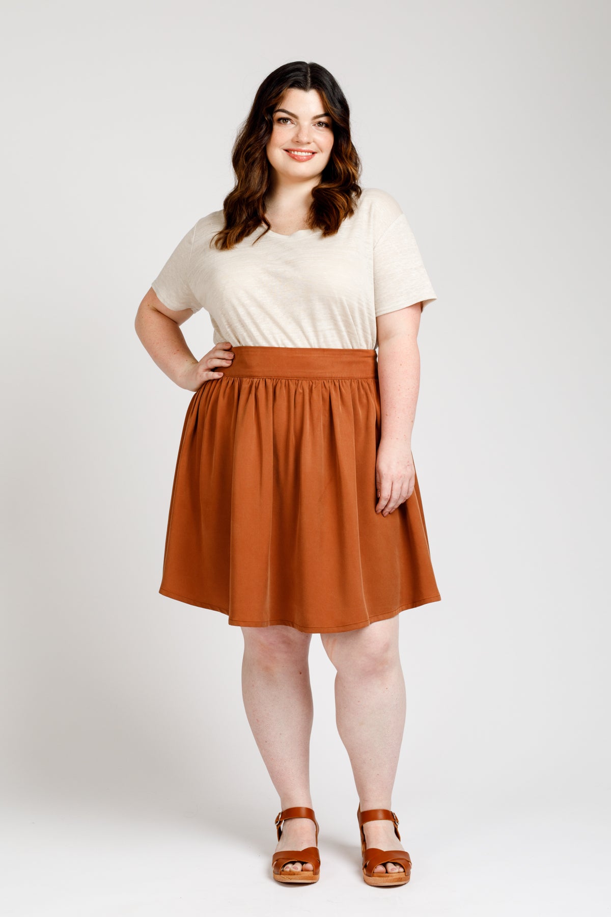 Brumby Curve skirt pattern