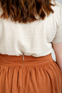 Brumby Curve skirt pattern