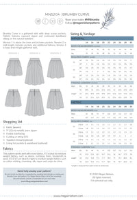 Brumby Curve skirt pattern