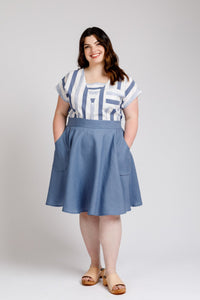 Veronika Curve skirt pattern