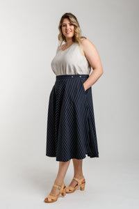 Wattle Curve skirt pattern