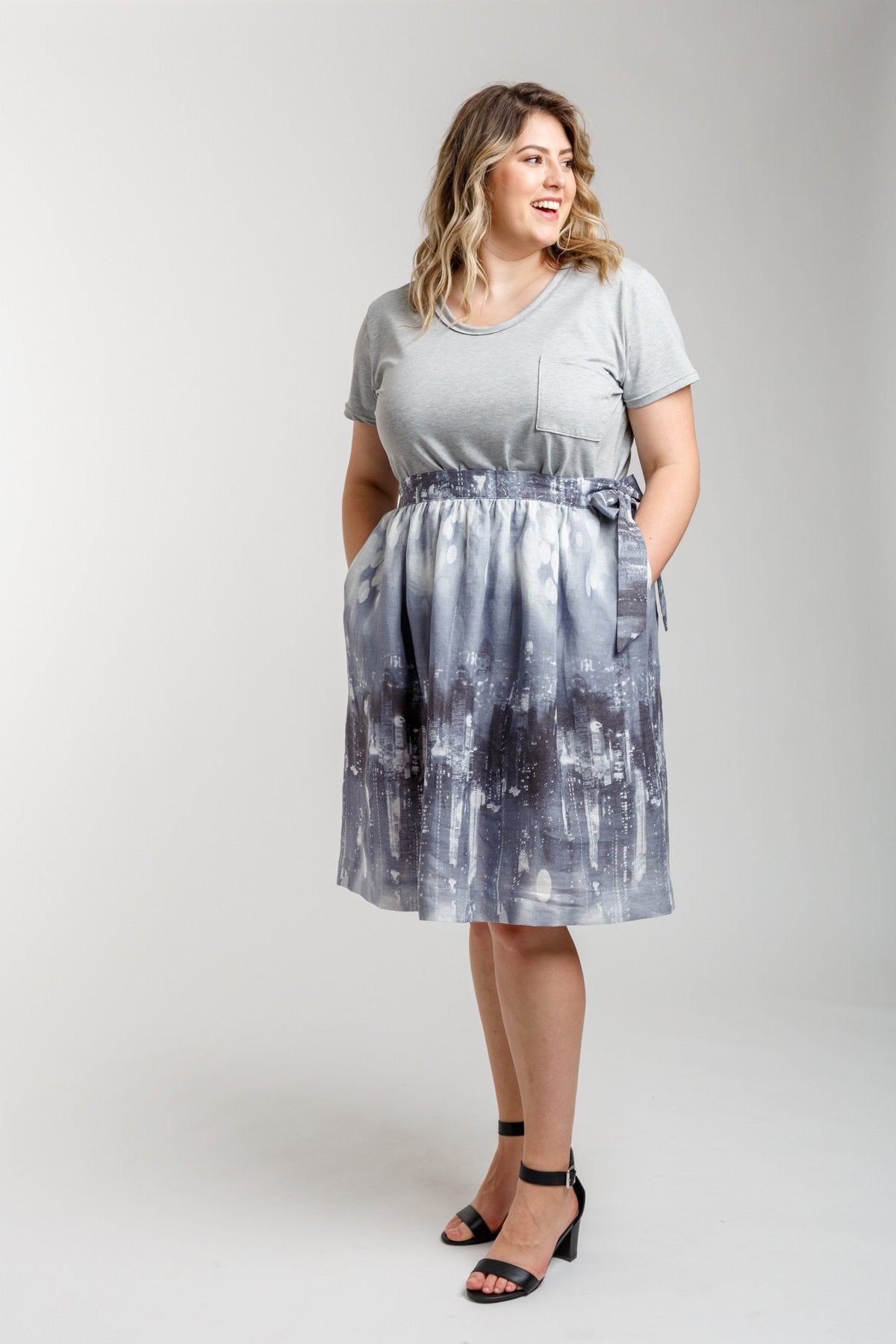 Wattle Curve skirt pattern