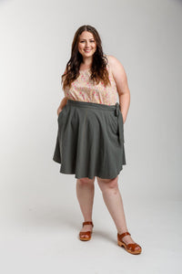 Wattle Curve skirt pattern