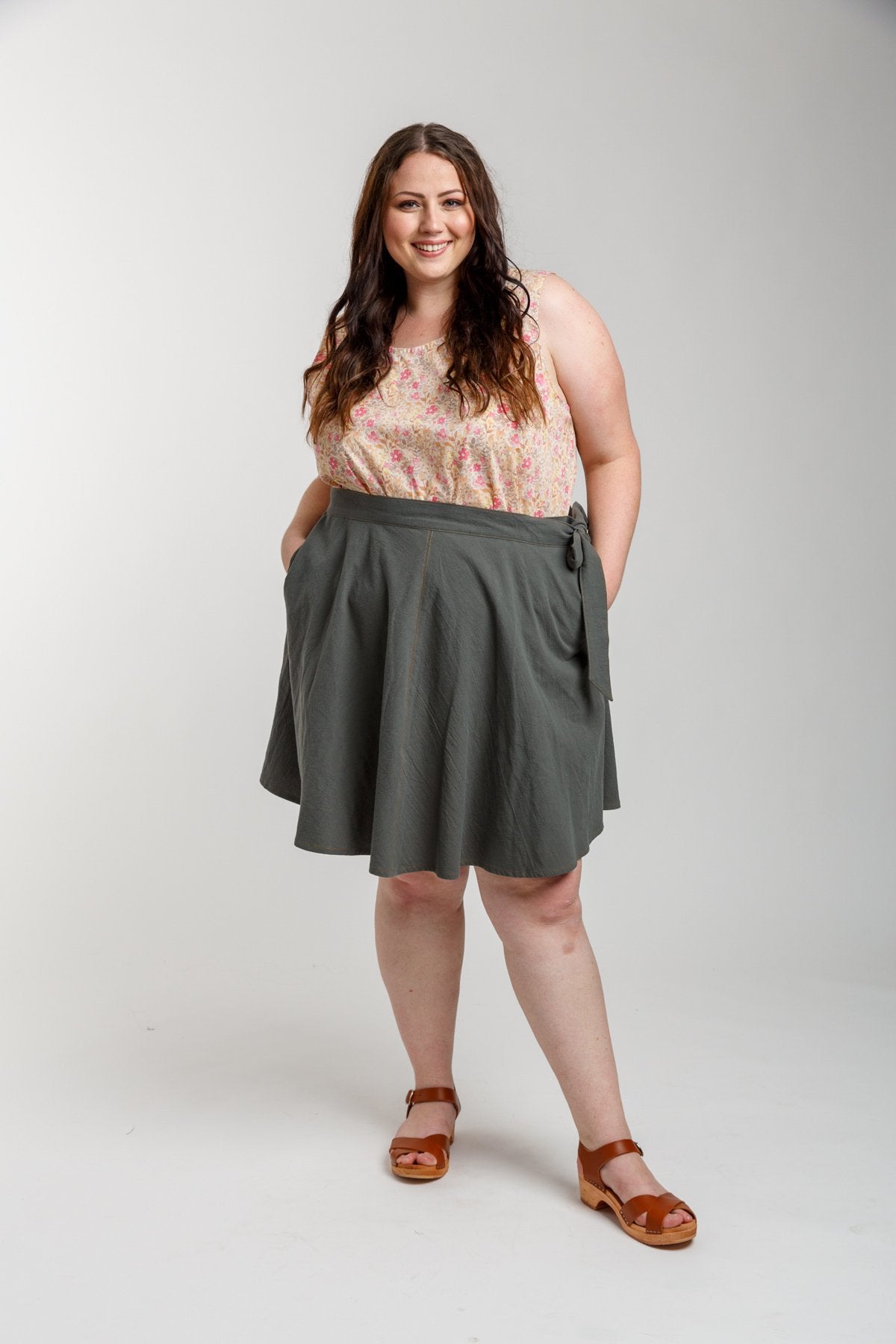 Wattle Curve skirt pattern