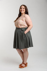 Wattle Curve skirt pattern
