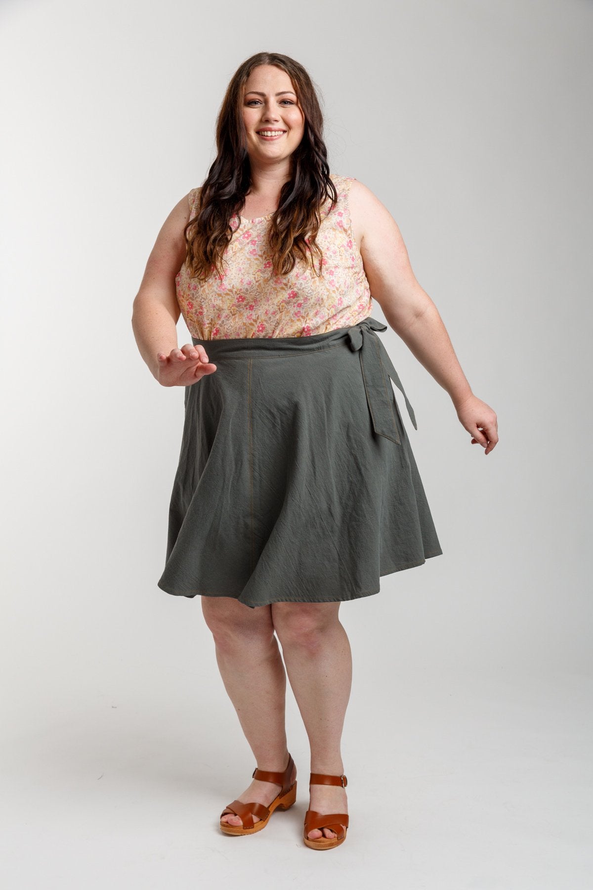 Wattle Curve skirt pattern
