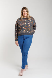 Jarrah Curve sweater pattern