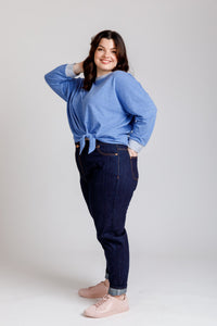 Jarrah Curve sweater pattern