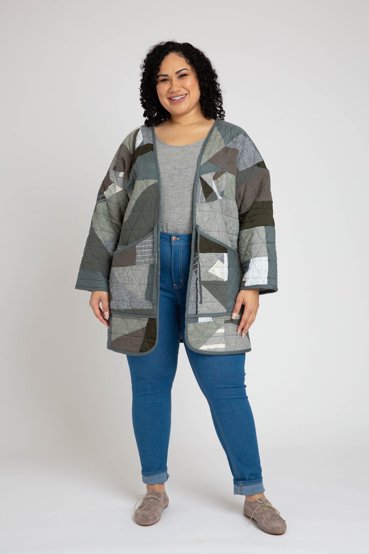 Hovea Curve Jacket & Coat Pattern