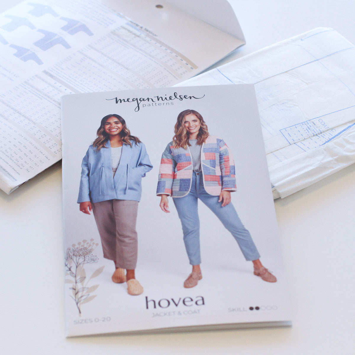 Megan Nielsen printed pattern packaging