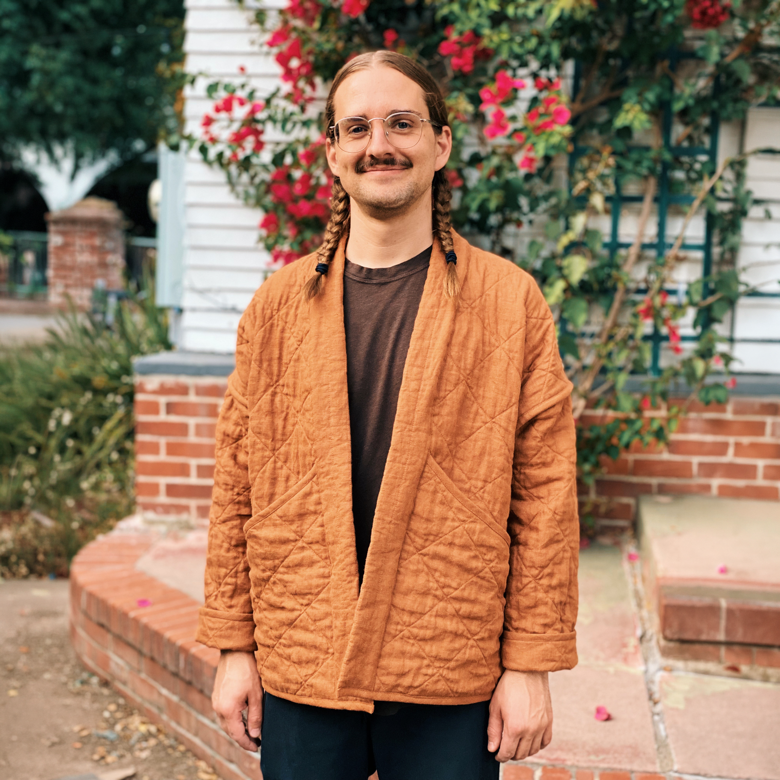 A community-made Megan Nielsen garment, shared by @daisychainpatterns